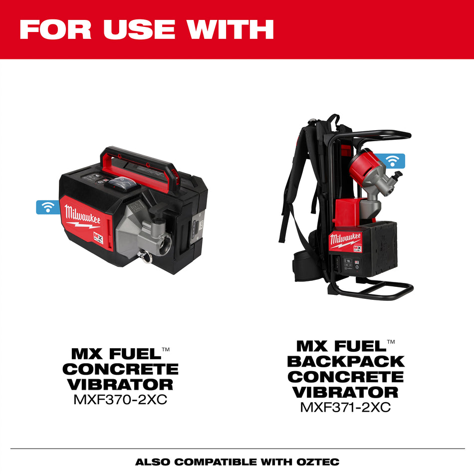 Milwaukee 48-37-5015, MX FUEL 1.5 In Concrete Vibrator Head
