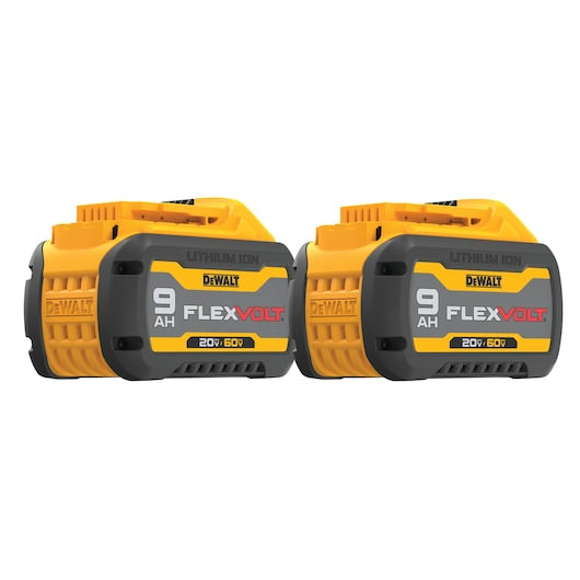 DEWALT DCB609-2, 20V/60V MAX FLEXVOLT Twin Battery (9.0Ah)
