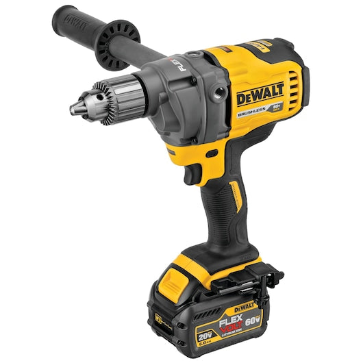 DEWALT DCD130T1, 60V MAX FLEXOLT 1/2'' Mixer/Drill Kit (6.0 Ah)