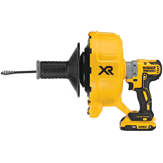 DEWALT DCD200D1, 20V MAX XR Brushless Drain Snake Kit