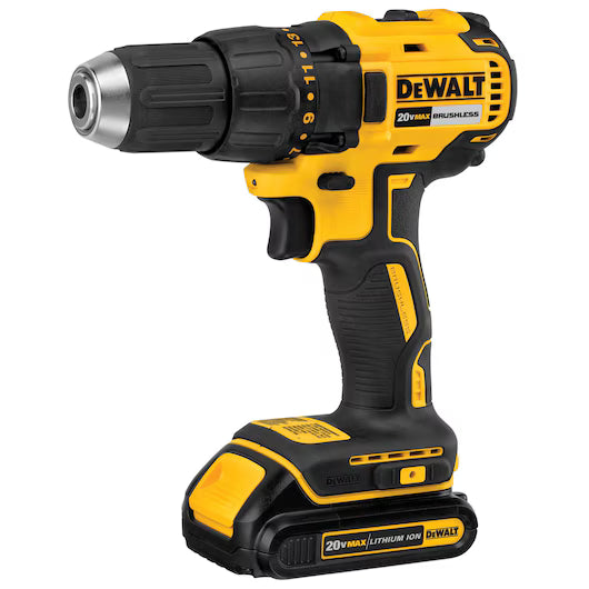DEWALT DCD777C2, 20V MAX LI-ION BRUSHLESS COMPACT DRILL/DRIVER KIT