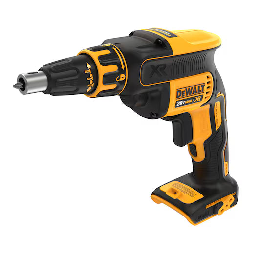 DEWALT DCF620B, 20V MAX XR Li-Ion Brushless Drywall Screwgun (Tool Only)
