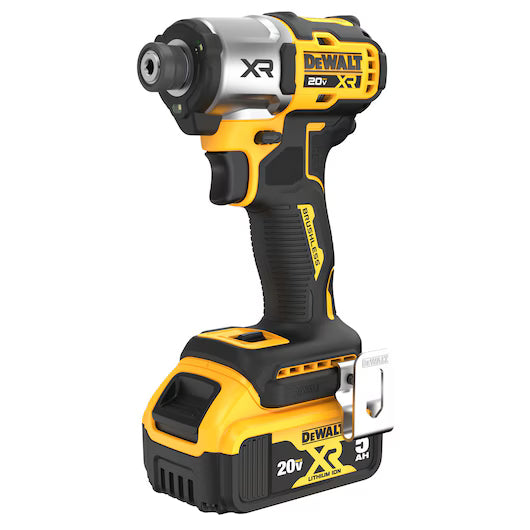 DEWALT DCF845P2, 20V MAX XR 1/4in 3-Speed Impact Driver Kit (5.0 Ah x 2)