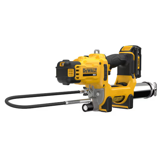 DEWALT DCGG581GD1, 20V MAX Cordless 10,000 PSI Variable 2-Speed Grease Gun Kit