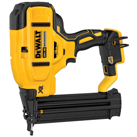 DEWALT DCN680B, 20V MAX XR 18 Ga Cordless Brad Nailer (Tool Only)