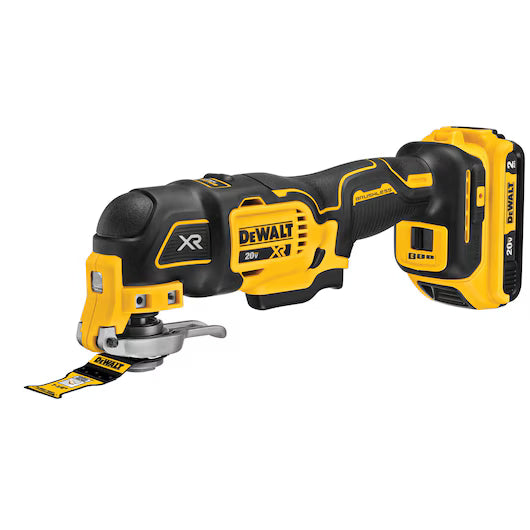 DEWALT DCS356D1, 20V MAX XR Brushless 3-Speed Oscillating Multi-Tool Kit (2.0 Ah)