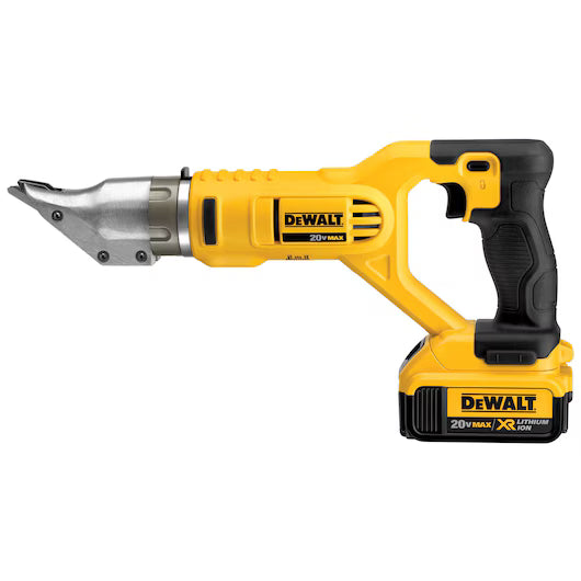 DEWALT DCS491M2, 20V MAX 18ga Swivel Head Double Cut Shear Kit