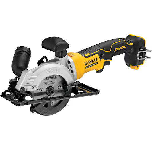 DEWALT DCS571B, ATOMIC 20V MAX BRUSHLESS 4-1/2'' Circular Saw (Tool Only)