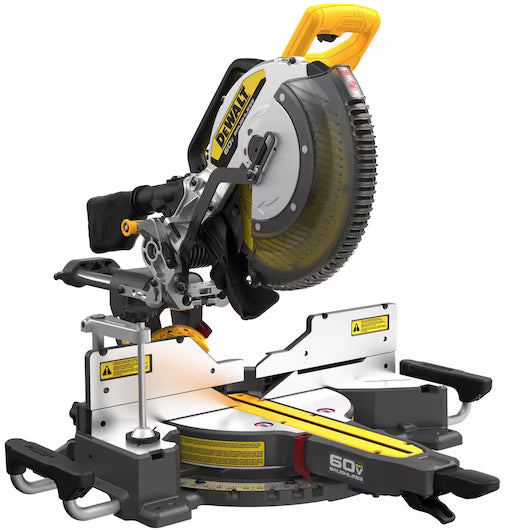 DEWALT DCS781B, FLEXVOLT 60V MAX 12" Double-Bevel Sliding Miter Saw (Tool Only)