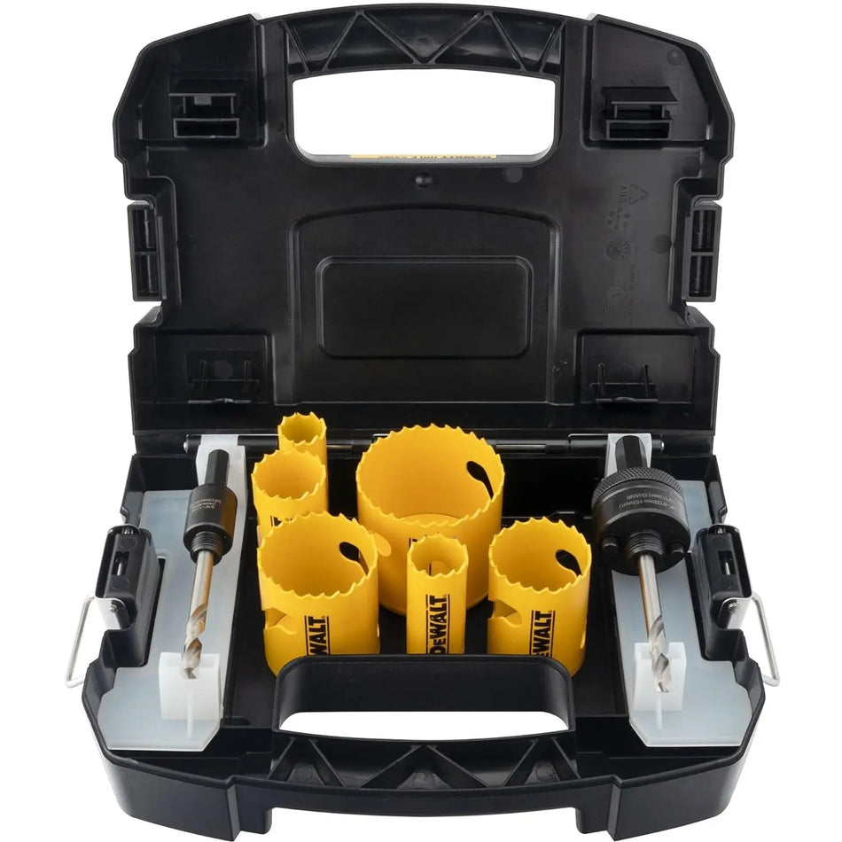 DEWALT D180002, 9 pc Electrician's Hole Saw Kit
