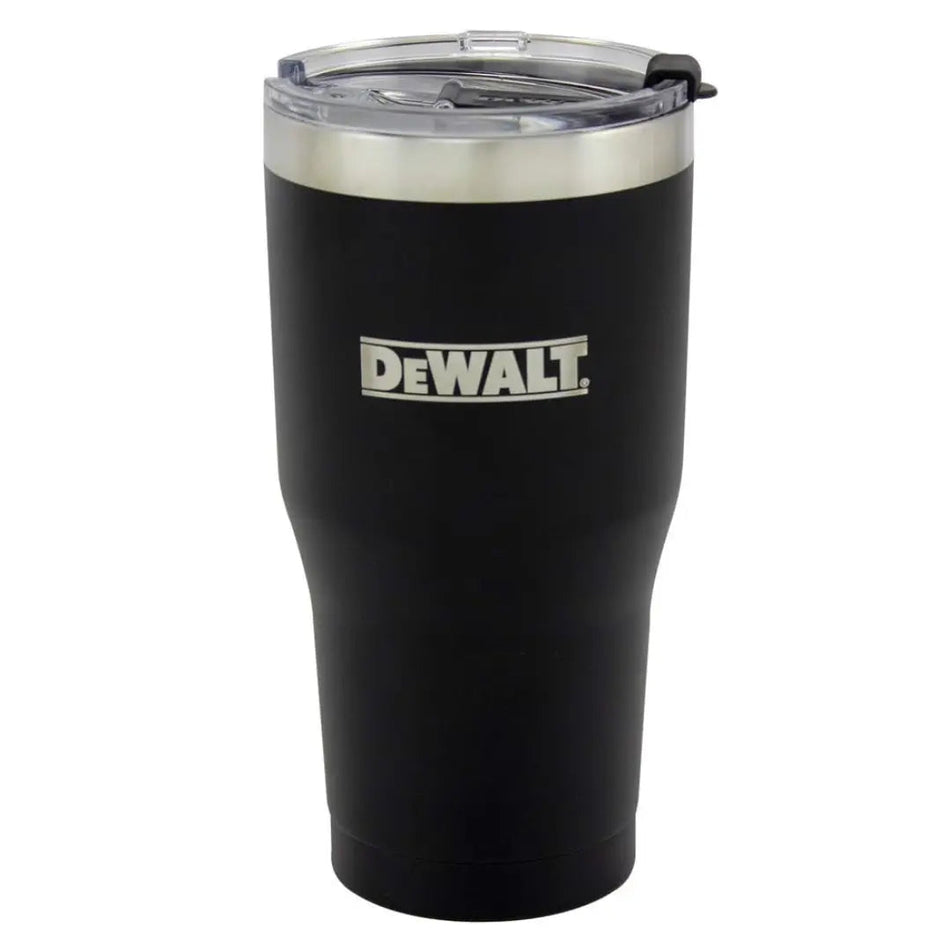 DEWALT DXC30OZTBS, 30 OZ Powered Coated Tumbler (Black)