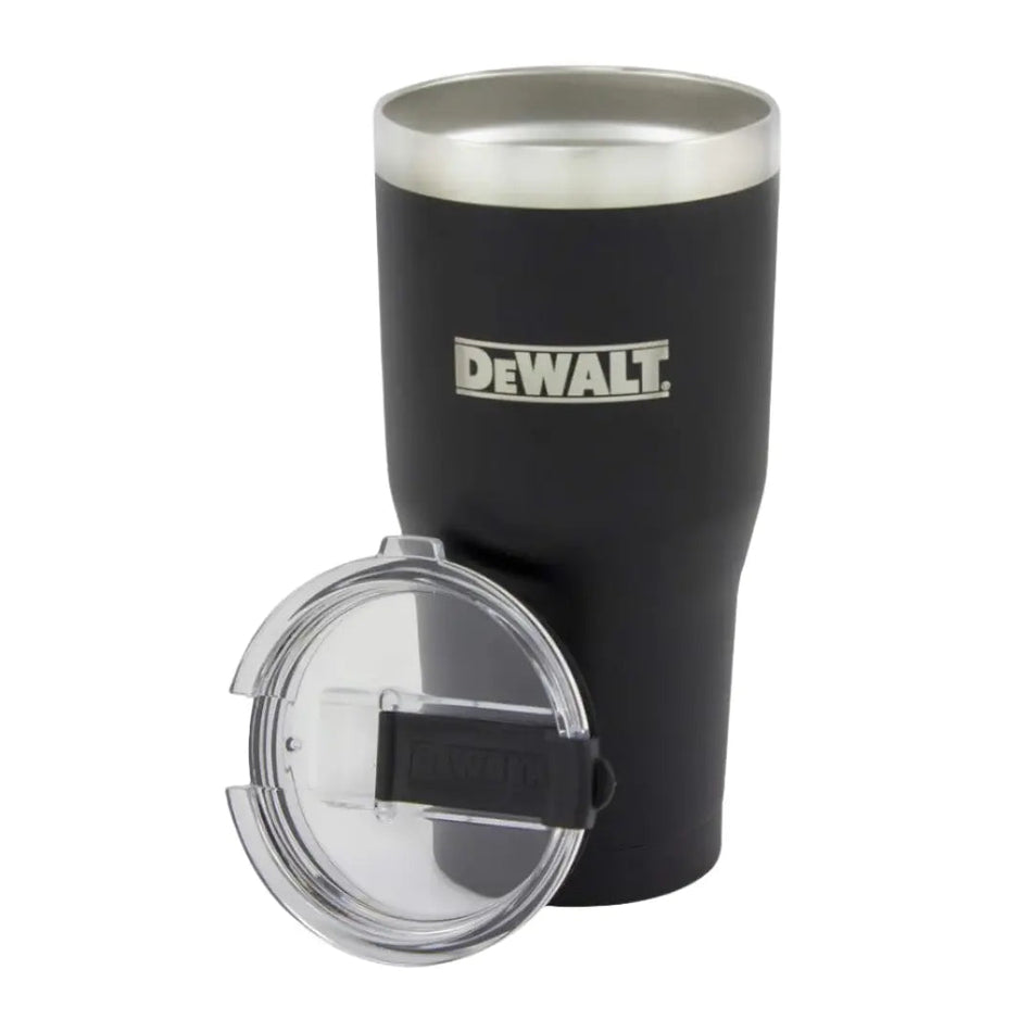 DEWALT DXC30OZTBS, 30 OZ Powered Coated Tumbler (Black)