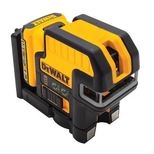 DEWALT DW0822LG, 12V MAX 2 Spot Cross Line Green Laser