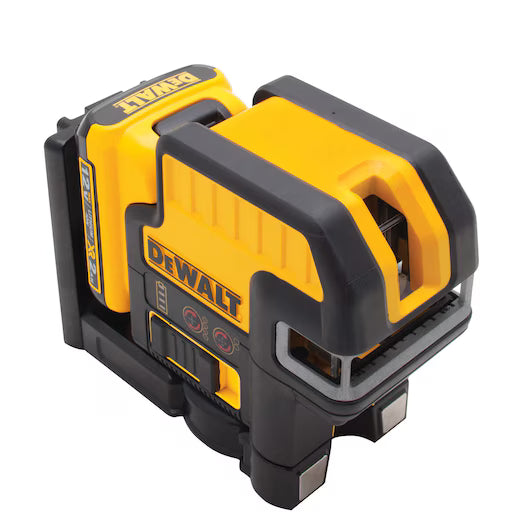 DEWALT DW0822LR, 12V MAX Compatible 2 Spot + Cross Line Red Laser
