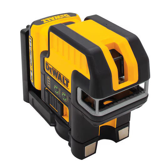 DEWALT DW0825LG, 12V MAX 5 Spot + Cross Line Green Laser