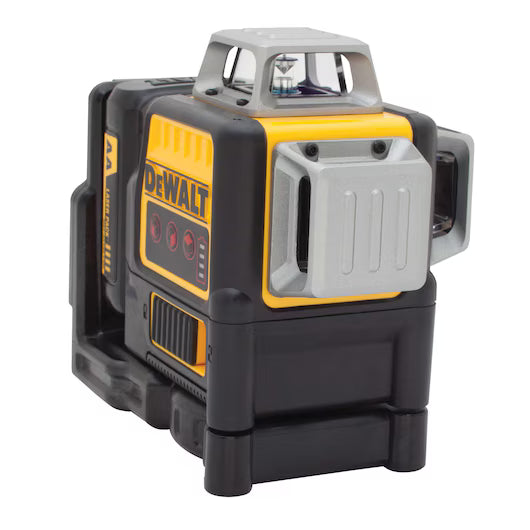 DEWALT DW089LR, 12V MAX Compatible Red 3 X 360 Line Laser
