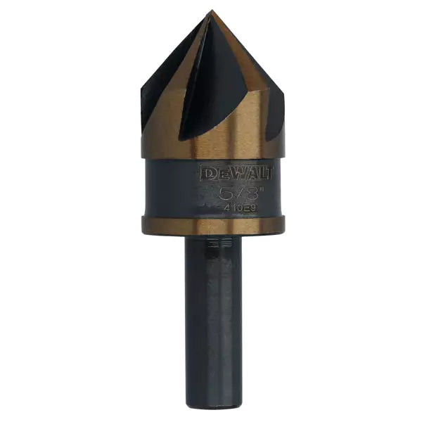 DEWALT DWAMDB40CS, Shell DW 5/8 in Black & Gold Hi-Speed Steel Countersink