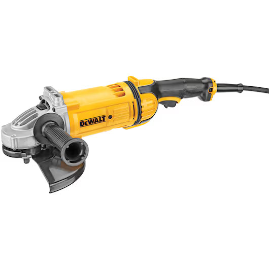 DEWALT DWE4559N, 9'' Angle Grinder w/Guard, 4.7 HP (No Lock on Switch)