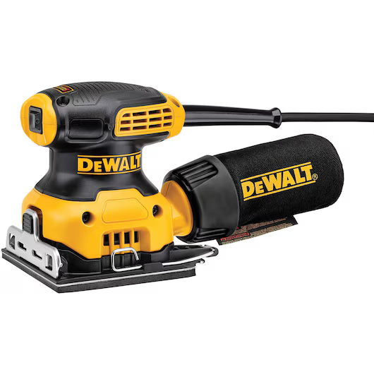DEWALT DWE6411K, 1/4" Sheet Palm Grip Sander Kit