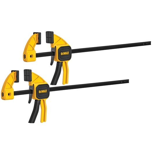 DEWALT DWHT83158, 12-inch Medium Bar Clamps, 2-pack
