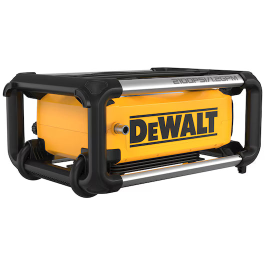 DEWALT DWPW2100, 2,100 MAX psi* 1.2 gpm** 13 Amp Electric Jobsite Cold Water Pressure Washer