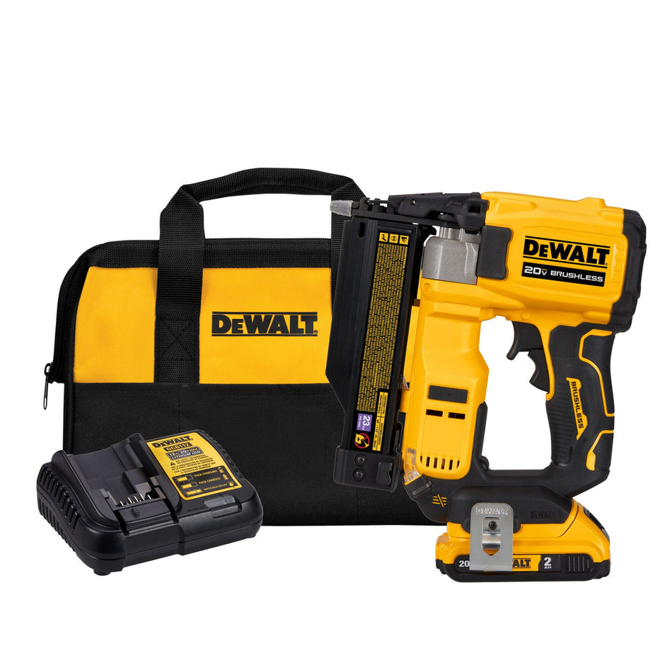DEWALT DCN623D1, 20V Max XR, 23 Gauge Pin Nailer Kit - (2.0ah)