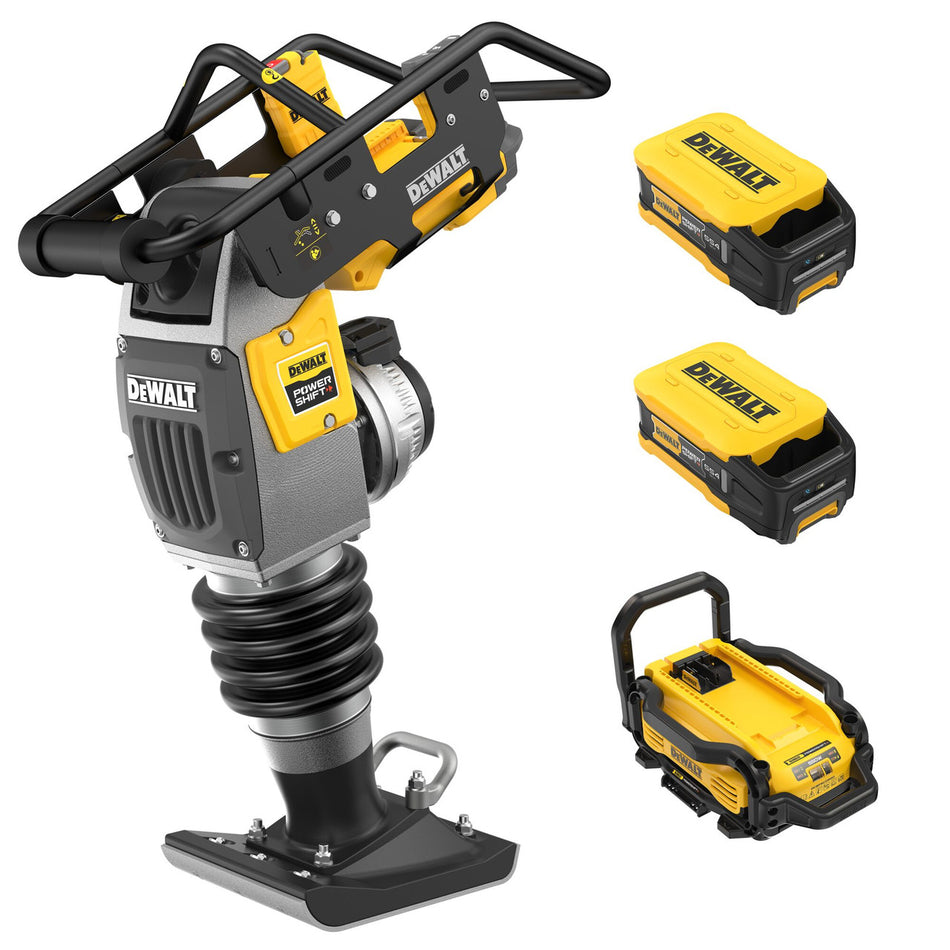 DEWALT DCPS660AG2, 60kg Cordless Rammer Kit