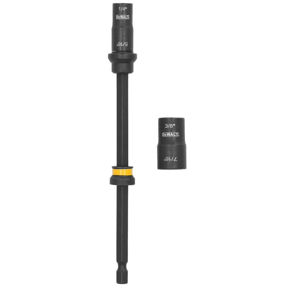 DEWALT DWADENDEXT-2, FLEXTORQ 6” 4-in-1 DOUBLE ENDED NUT DRIVERS