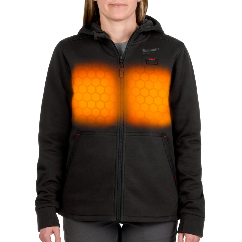 Milwaukee F200B-21, M12 BLACK HEAT WOMENS HOODIE KIT