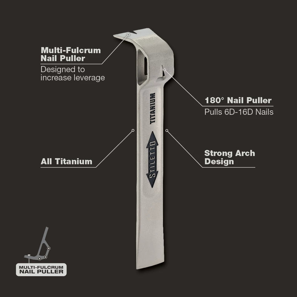 Stiletto FB7G, 7-1/2" Multi Glazer Flatbar