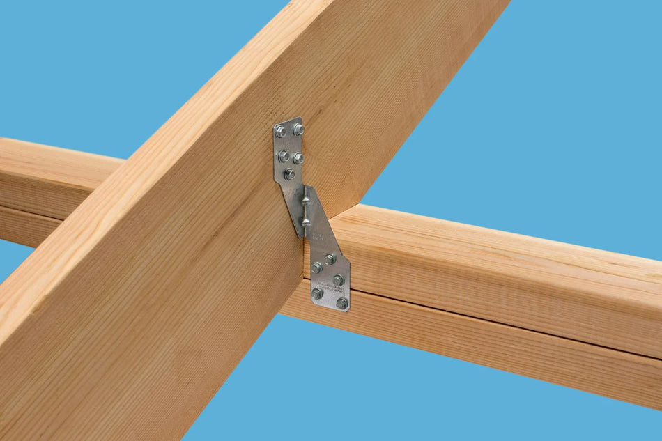 Simpson Strong Tie H2.5A, 18-Gauge Galvanized Hurricane Tie (100/Box)