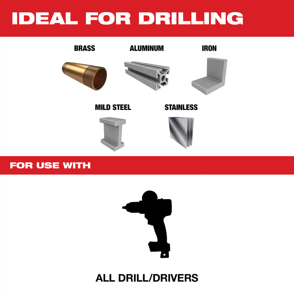 Milwaukee 49-57-8639, 2-1/2" One-Piece Carbide Hole Cutter
