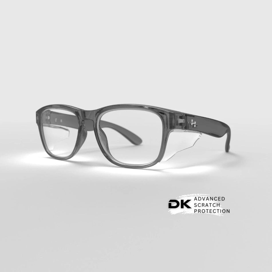 Hyspecs SF02L1S101, Icon - Clear UV400 Lens - Iron Grey