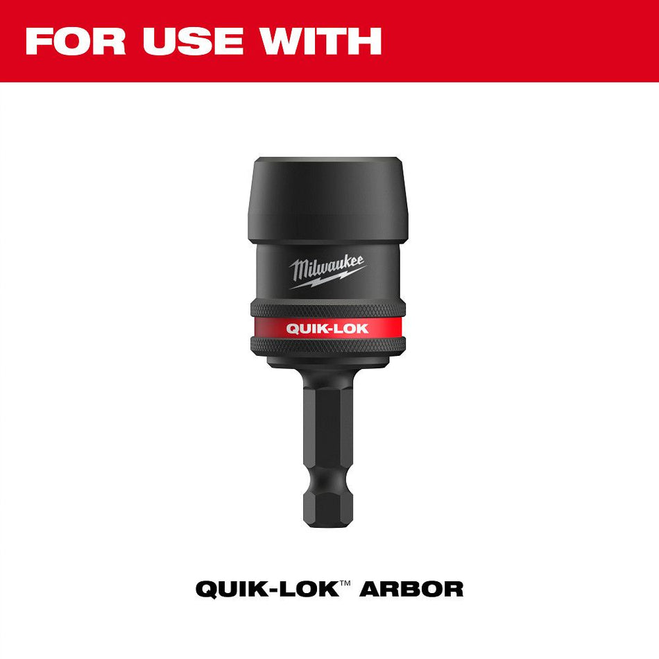 Milwaukee 49-56-7575, 2PK Large Thread Pin Adapters for QUIK-LOK™ Arbors