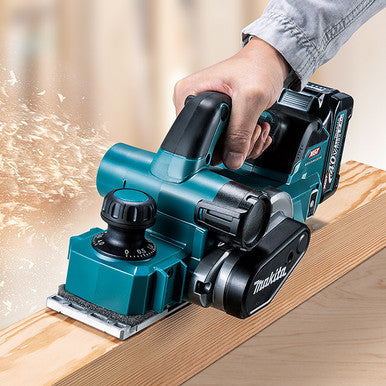 Makita KP001GZ, 40V max XGT Brushless Cordless 3-1/4" Planer w/ AWS & XPT (Tool Only)