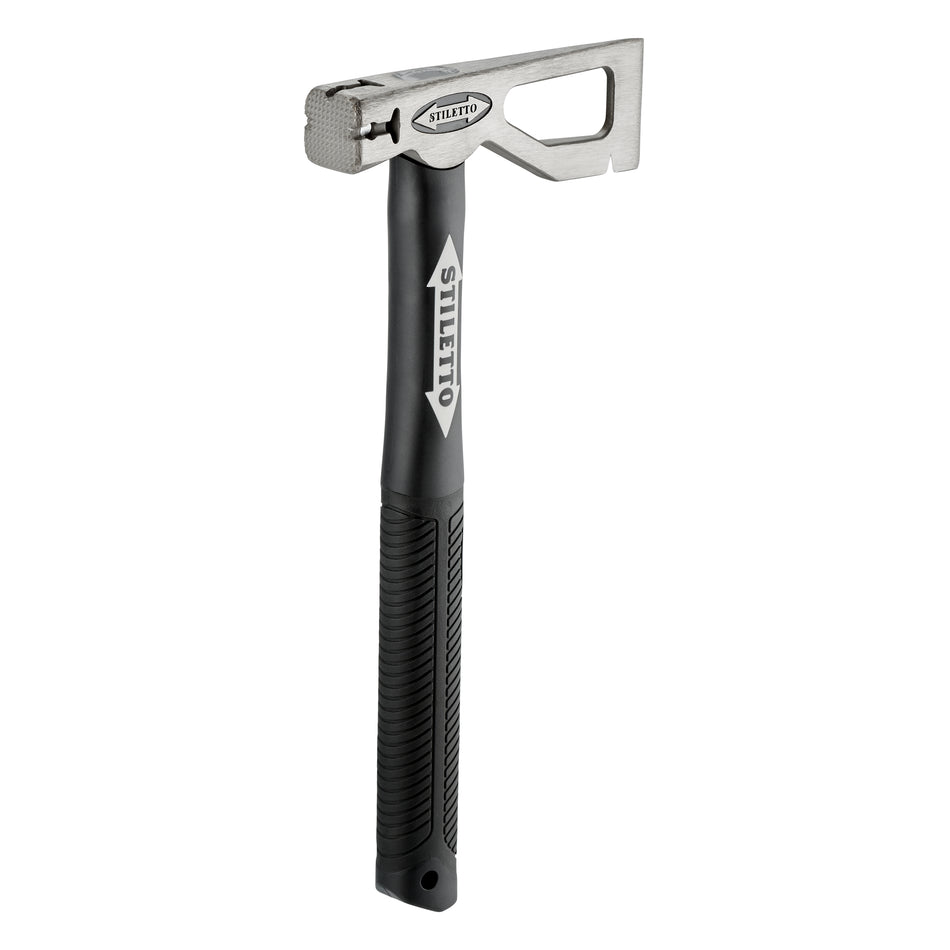 Stiletto LATHAXE10-F, 10oz Titanium Lathers Axe Hammer