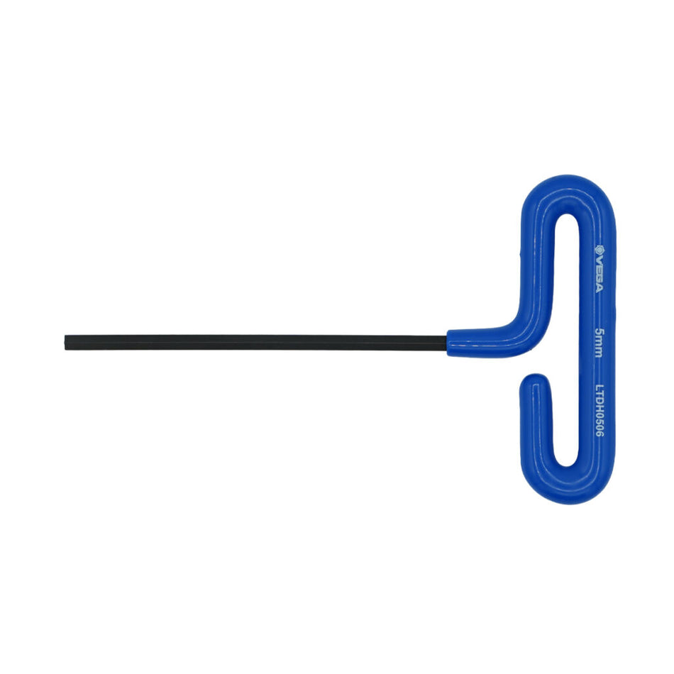 Vega LTDH0506, Hex 5mm T-Handle Loop Comfort Grip x 6"