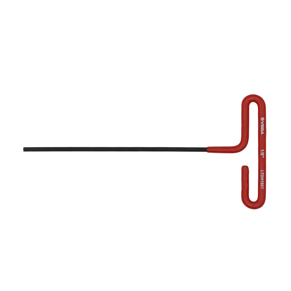 Vegea LTDH1806, Hex 1/8" T-Handle Loop Comfort Grip x 6"