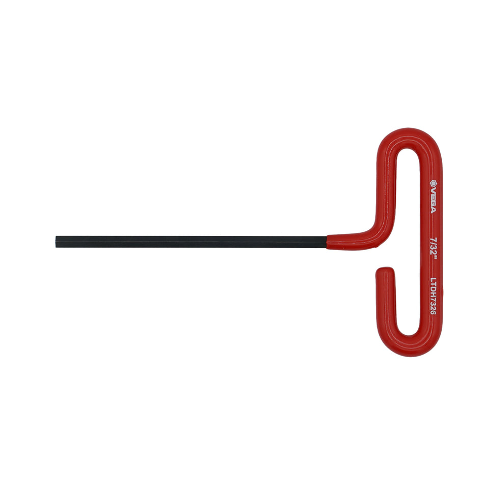 Vega LTDH7326, Hex 7/32" T-Handle Loop Comfort Grip x 6"
