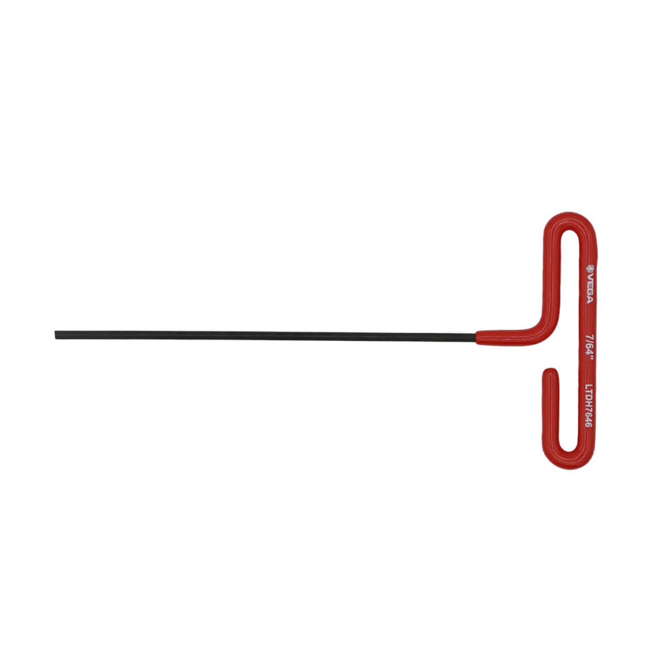 Vega LTDH7646, Hex 7/64" T-Handle Loop Comfort Grip x 6"
