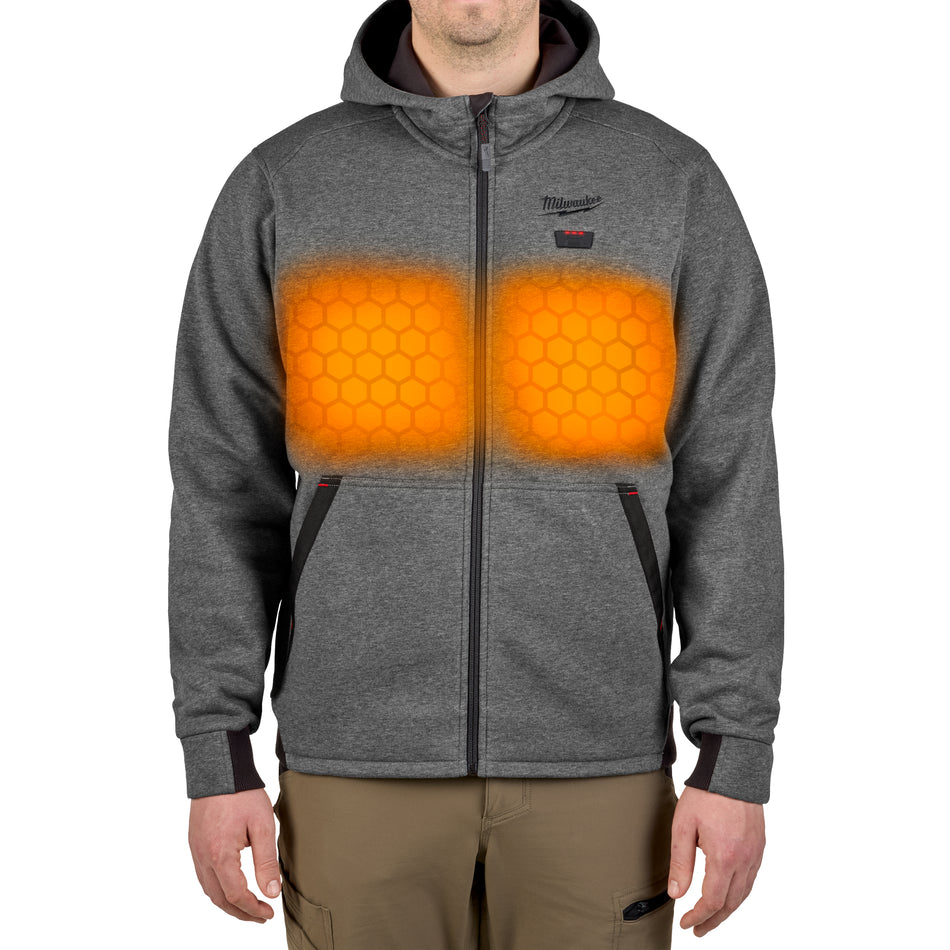 Milwaukee M200G-21, M12 GRAY HEATED HOODIE KIT