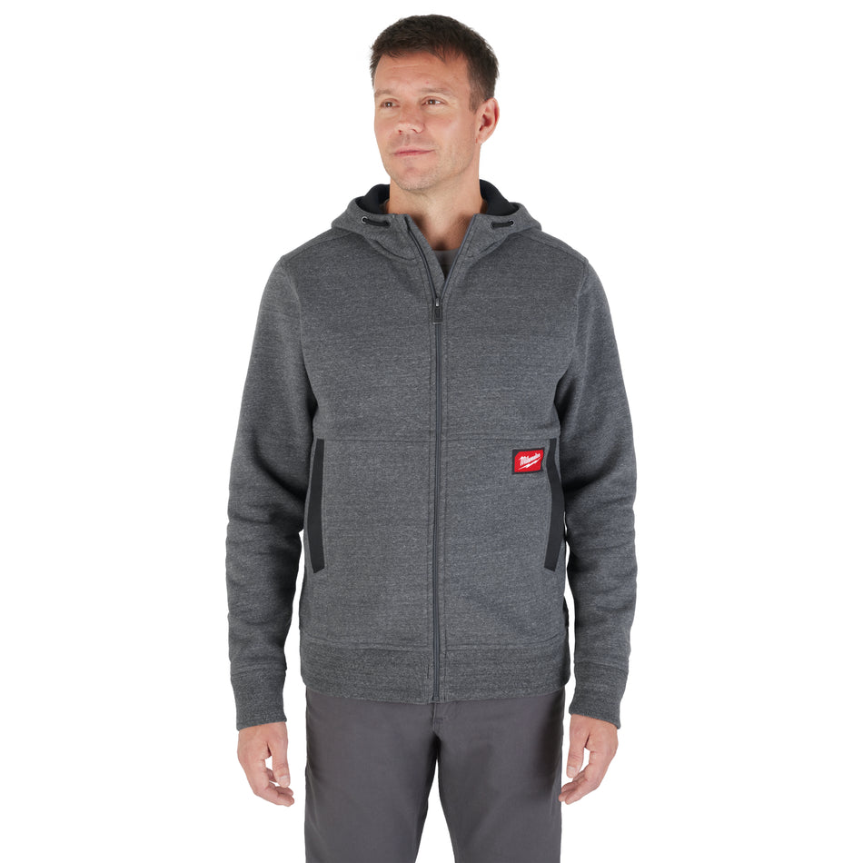 Milwaukee M250G, GRIDIRON™ Full-Zip Hoodie Gray - XL