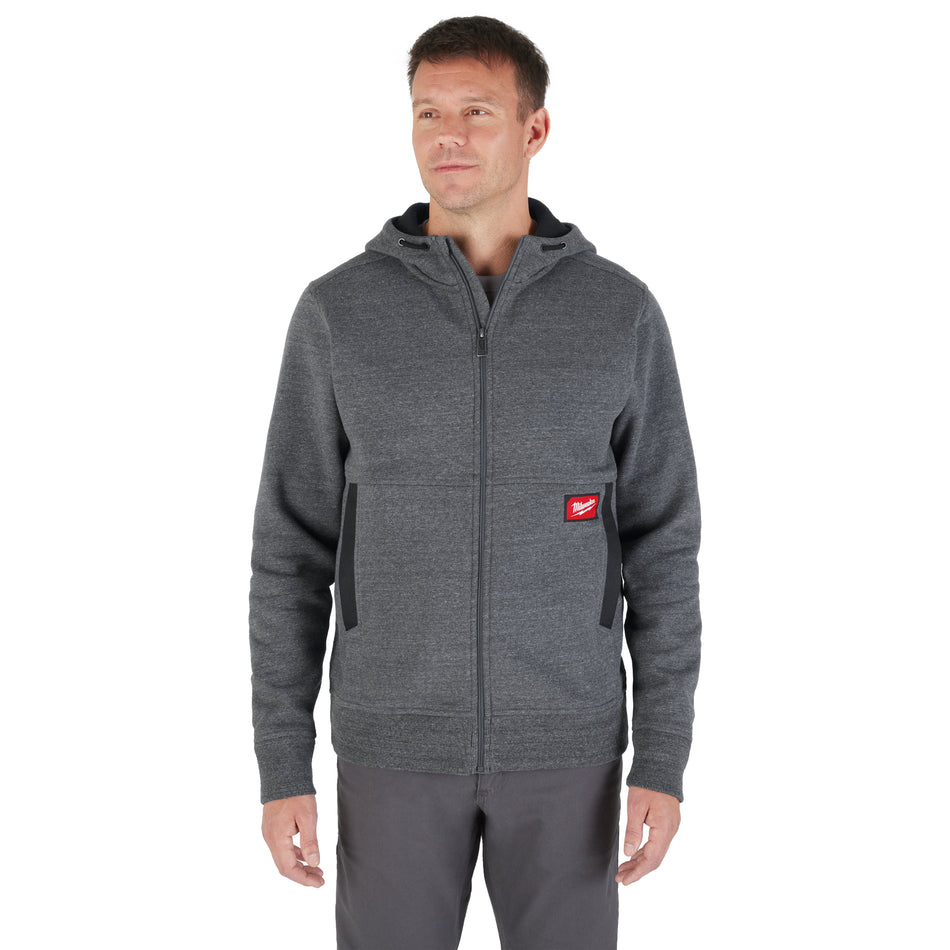 Milwaukee M250G, GRIDIRON™ Full-Zip Hoodie Gray - L