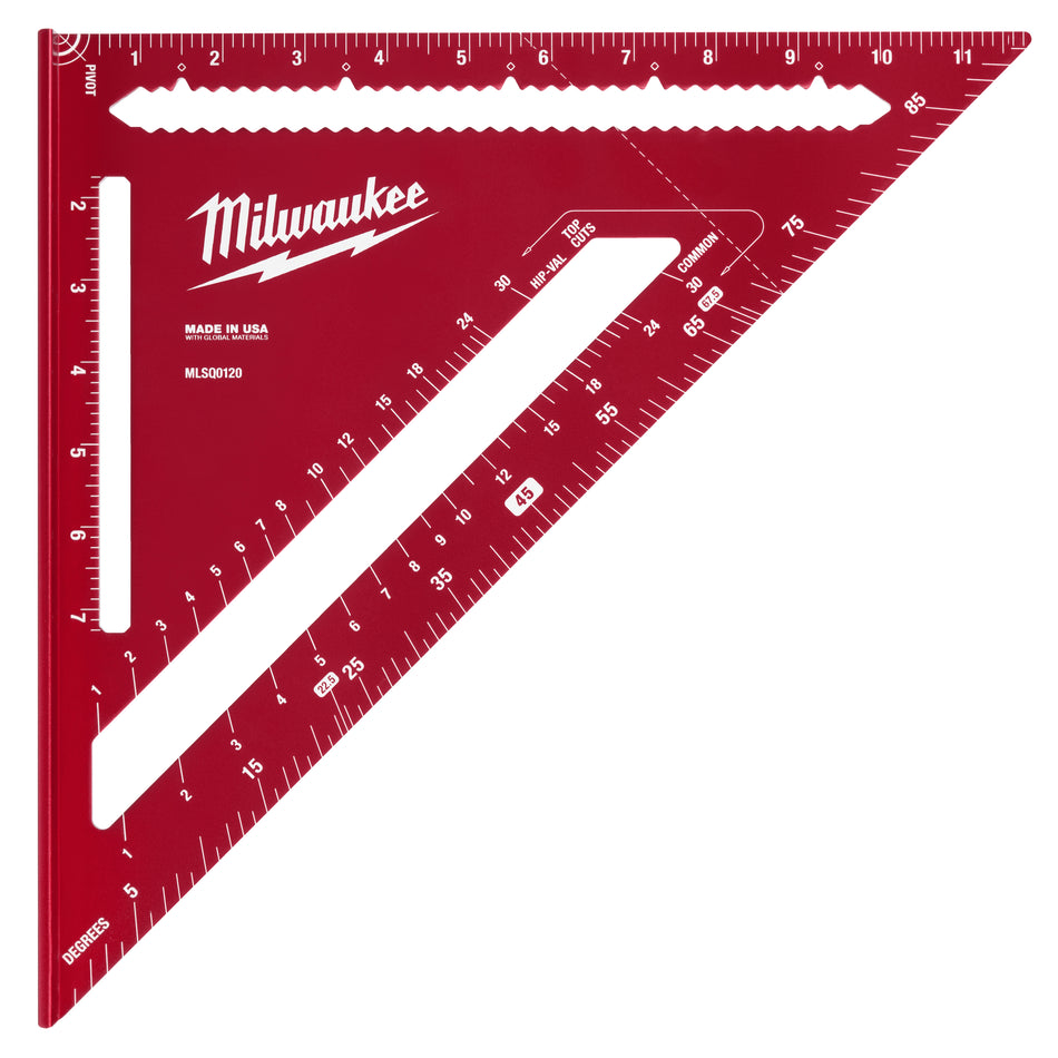 Milwaukee MLSQ0120, 12" Rafter Square