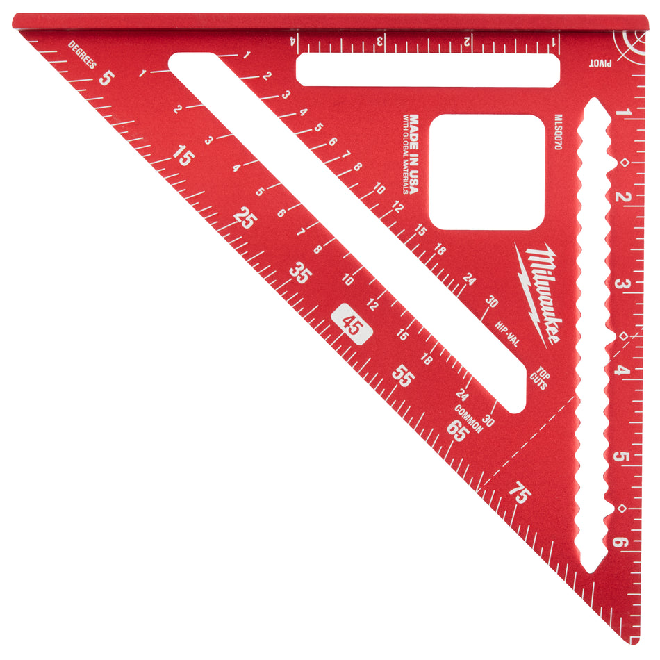 Milwaukee MLSQ070, 7" Rafter Square
