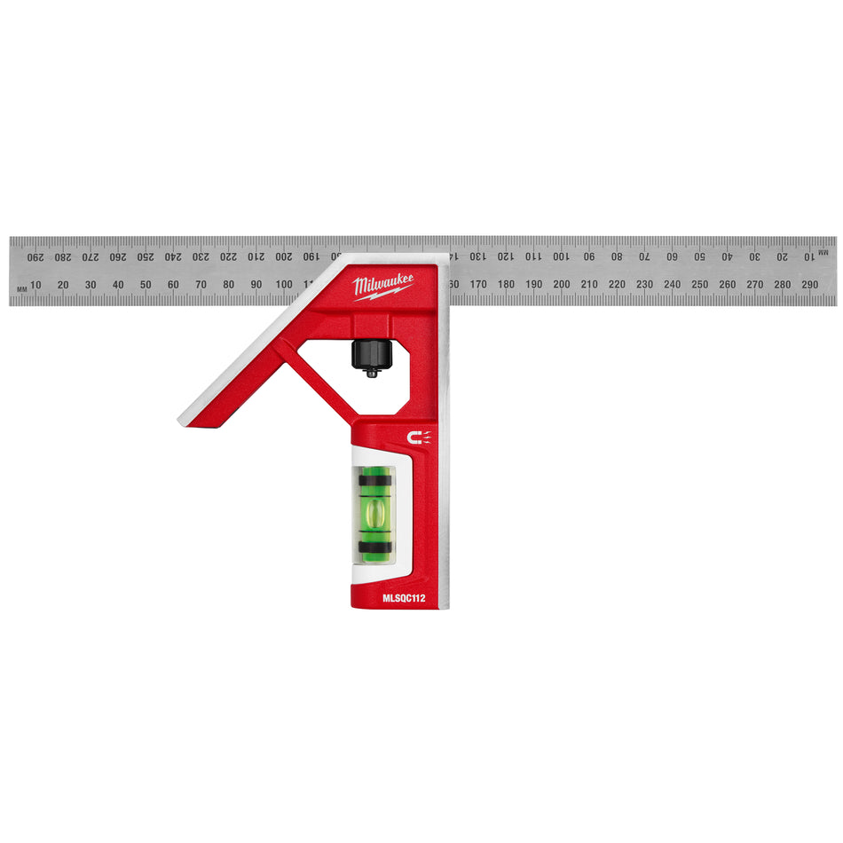 Milwaukee MLSQC112, 300mm Magnetic Combination Square