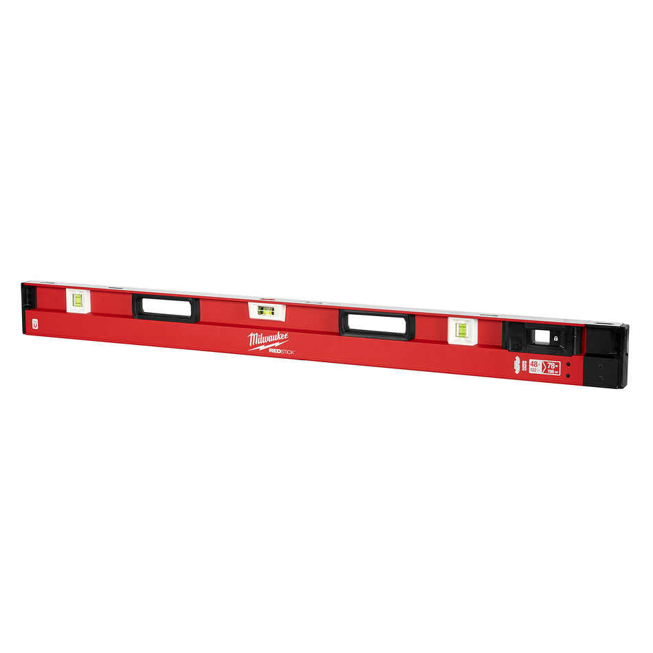 Milwaukee MLXPM78, 48'' - 78'' REDSTICK Magnetic Expandable Level