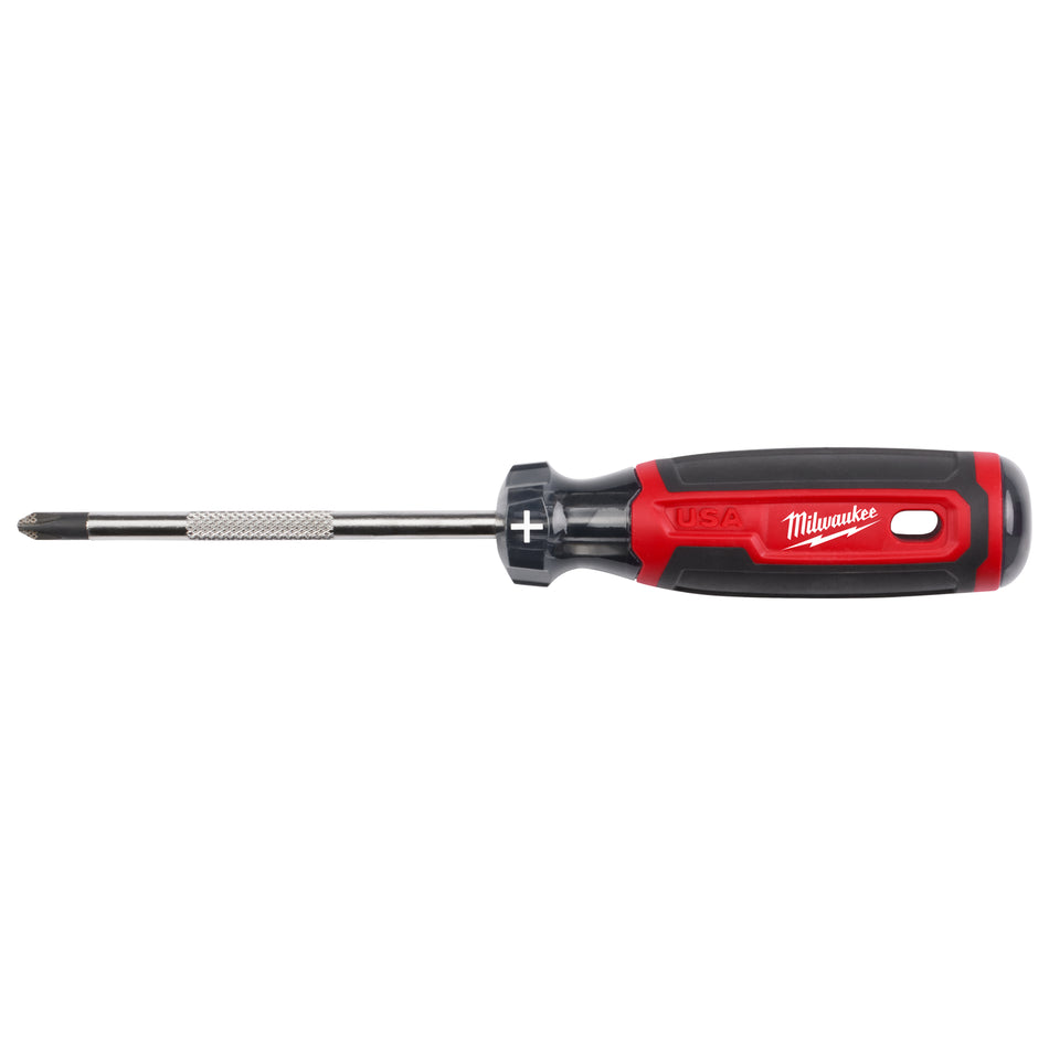 Milwaukee MT202, #2 Phillips 4" Cushion Grip Screwdriver (USA)