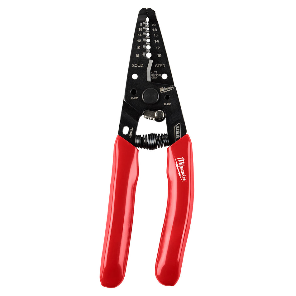 Milwaukee MT702, 8-20 AWG Dipped Grip Wire Stripper & Cutter (USA)
