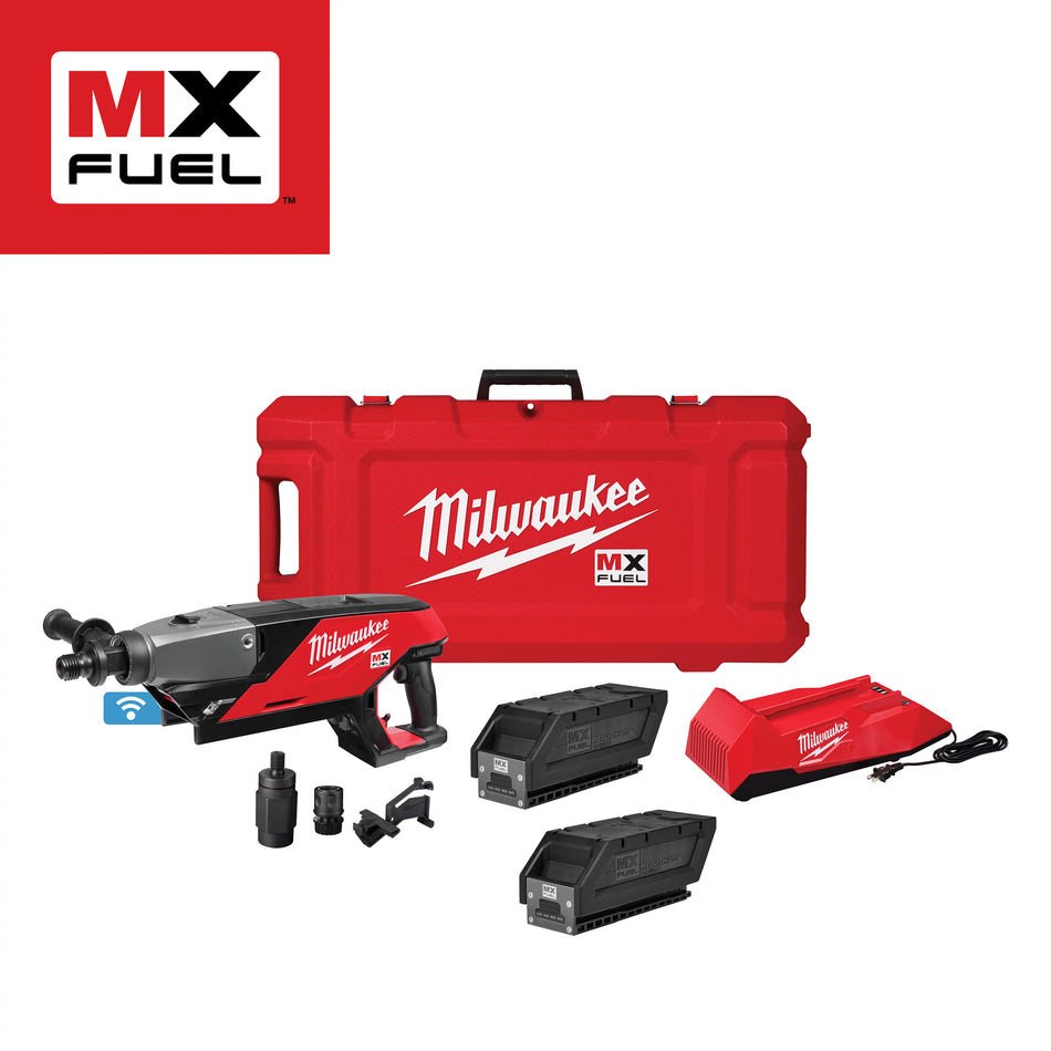 Milwaukee MXF301-2CP, MX FUEL Handheld Core Drill Kit (2 Batteries)